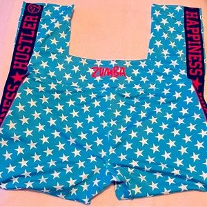 Zumba workout capri leggings